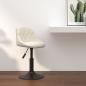 Preview: ARDEBO.de - Barhocker Creme Samt