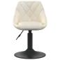 Preview: Barhocker Creme Samt