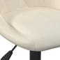 Preview: Barhocker Creme Samt