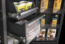 Preview: Hisense RQ760N4IFE Stand Side by Side Kombination MultiDoor, 91,4 cm breit, 577 L, Total NoFrost, Wasser-/Eisspender, Festwasseranschluss, WLAN, Schwarz Inox