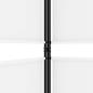 Preview: 6-tlg. Paravent Weiß 300x180 cm Stoff