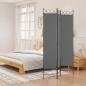 Preview: ARDEBO.de - 3-tlg. Paravent Anthrazit 120x200 cm Stoff