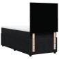 Preview: Boxspringbett mit Matratze Schwarz 90x200 cm Samt