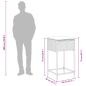 Preview: ARDEBO.de - 5-tlg. Gartenbar-Set mit Kissen Braun Poly Rattan