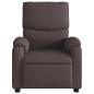 Preview: Massagesessel Elektrisch Dunkelbraun Stoff