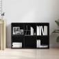 Preview: Bücherregal Braun Eichen-Optik 66x30x98 cm Holzwerkstoff