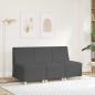 Preview: Sessel Dunkelgrau 55 cm Cordstoff