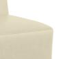 Preview: Sessel Creme 55 cm Kunstleder