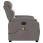 Preview: Massagesessel Elektrisch Taupe Stoff