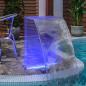 Preview: Wasserfall-Element mit RGB-LEDs Acryl 51 cm
