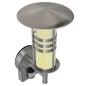 Preview: Pagoda-förmige Edelstahl-Wandlampe mit dem Sensor