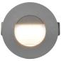 Preview: Außenwandleuchten 6 Stk. LED 5 W Silbern Rund