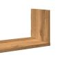 Preview: Wandregale 3 Stk. Artisan-Eiche 58x18x18 cm Holzwerkstoff