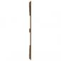 Preview: Wand-Kopfteil Honigbraun 159,5x3x90 cm Massivholz Kiefer