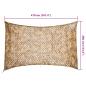 Preview: Tarnnetz mit Aufbewahrungstasche 410x285 cm Sandfarbe
