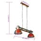 Preview: Hängelampe Industrie-Stil 25 W Mehrfarbig 111 cm E27