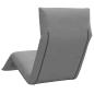 Preview: Sonnenliege Klappbar Grau 175x54x8,5 cm Oxford-Gewebe