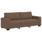 Preview: 3-Sitzer-Sofa Braun 180 cm Stoff