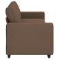 Preview: 3-Sitzer-Sofa Braun 180 cm Stoff