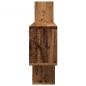 Preview: Wandregal Altholz-Optik 167,5x18x68 cm Holzwerkstoff