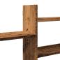 Preview: Wandregal Altholz-Optik 167,5x18x68 cm Holzwerkstoff