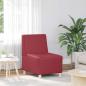 Preview: ARDEBO.de - Sessel Weinrot 55 cm Kunstleder