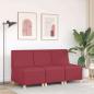 Preview: Sessel Weinrot 55 cm Kunstleder