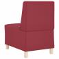 Preview: Sessel Weinrot 55 cm Kunstleder