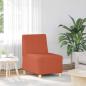 Preview: ARDEBO.de - Sessel Rot Orange 55 cm Cordstoff