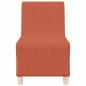 Preview: Sessel Rot Orange 55 cm Cordstoff