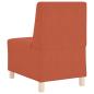 Preview: Sessel Rot Orange 55 cm Cordstoff