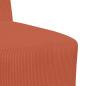 Preview: Sessel Rot Orange 55 cm Cordstoff