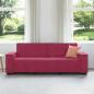 Preview: 3-Sitzer-Sofa Weinrot 180 cm Samt