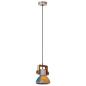 Preview: Hängelampe Industrie-Stil 25 W Mehrfarbig Rund 19 cm E27