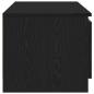 Preview: TV-Schrank Schwarz Eichen-Optik 140x40x36 cm Holzwerkstoff