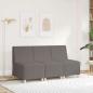 Preview: Sessel Hellgrau 55 cm Cordstoff