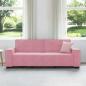 Preview: 3-Sitzer-Sofa Rosa 180 cm Samt
