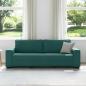 Preview: 3-Sitzer-Sofa Dunkelgrün 180 cm Stoff
