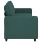 Preview: 3-Sitzer-Sofa Dunkelgrün 180 cm Stoff