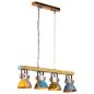Preview: ARDEBO.de - Deckenleuchte Industrie-Stil 25 W Mehrfarbig 111 cm E27