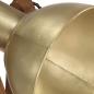 Preview: Stehlampe Messing E27 Mango Massivholz
