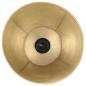 Preview: Stehlampe Messing E27 Mango Massivholz