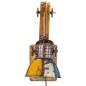 Preview: Wandleuchte Industrie-Stil Mehrfarbig Rund E27