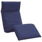 Preview: ARDEBO.de - Sonnenliege Klappbar Marineblau 175x54x8,5 cm Oxford-Gewebe