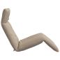 Preview: Sonnenliege Klappbar Taupe 175x54x8,5 cm Oxford-Gewebe