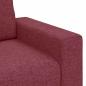Preview: 3-Sitzer-Sofa Weinrot 180 cm Stoff