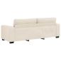 Preview: 3-Sitzer-Sofa 180 cm Leinen
