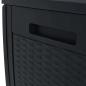 Preview: Gartentruhe Anthrazit 119x48x60 cm Polypropylen