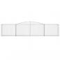 Preview: Gabionen mit Hochbogen 6 Stk. 400x50x80/100cm Verzinktes Eisen