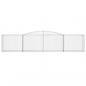 Preview: Gabionen mit Hochbogen 9 Stk. 400x50x80/100cm Verzinktes Eisen